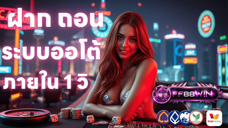 ff88win ฝาก ถอน ระบบออโต้ภายใน1วิ